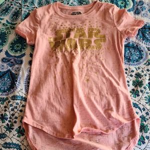 Little girls star wars t-shirt